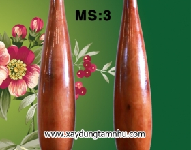 LỤC BÌNH GỖ NHÃN 60CM LỤC BÌNH GỖ NHÃN 60CM