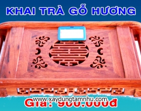 KHAY TRÀ GỖ HƯƠNG 