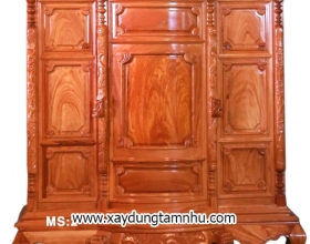 TỦ THỜ NHÌ GỖ GÕ ĐỎ 6 CHÂN TỦ THỜ NHÌ GỖ GÕ ĐỎ 6 CHÂN
