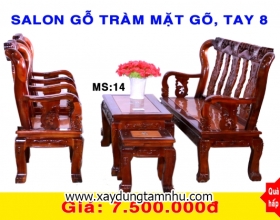 BỘ SALON GỖ TRÀM BÔNG VÀNG MẶT GÕ ĐỎ- 6 MÓN - TAY 8 BỘ SALON GỖ TRÀM BÔNG VÀNG MẶT GÕ ĐỎ- 6 MÓN - TAY 8