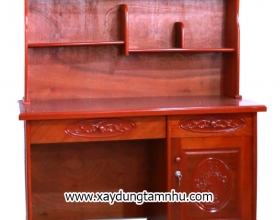 BÀN HỌC SINH GỖ GHÉP PHỦ XOAN ĐÀO 1M2