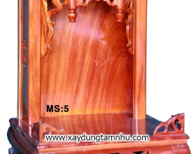 TỦ ĐỊA GÕ ĐỎ 50CM