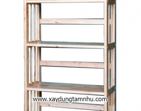KỆ SÁCH 4 TẦNG  65X125CM