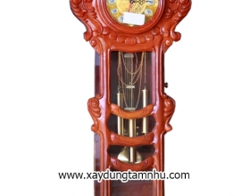 ĐỒNG HỒ GỖ GÕ ĐỎ CAO CẤP 1M8 ĐỒNG HỒ GỖ GÕ ĐỎ CAO CẤP 1M8