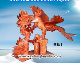 ỐNG TĂM LONG PHỤNG BẰNG GỖ DỪA ỐNG TĂM LONG PHỤNG BẰNG GỖ DỪA