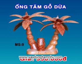 ỐNG TĂM BẰNG GỖ DỪA ỐNG TĂM BẰNG GỖ DỪA