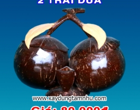 TRÁI DỪA BẰNG GỖ DỪA TRÁI DỪA BẰNG GỖ DỪA