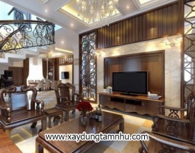 Nội thất gỗ phòng khách